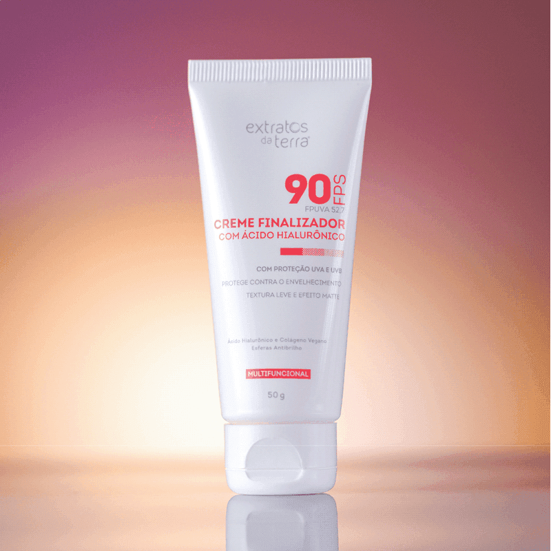 Creme Finalizador com Acido Hialuronico FPS90 - 50g