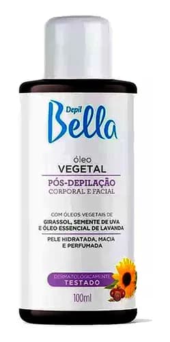 PA1595|DBELLA OLEO VEGETAL POS DEPILACAO 100ML