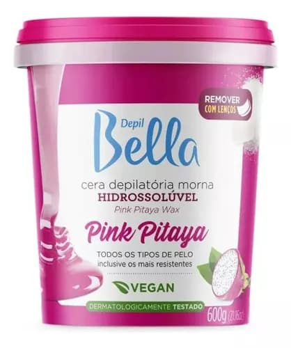 PA1594|DBELLA CERA HIDRO. PINK PITAYA 600G
