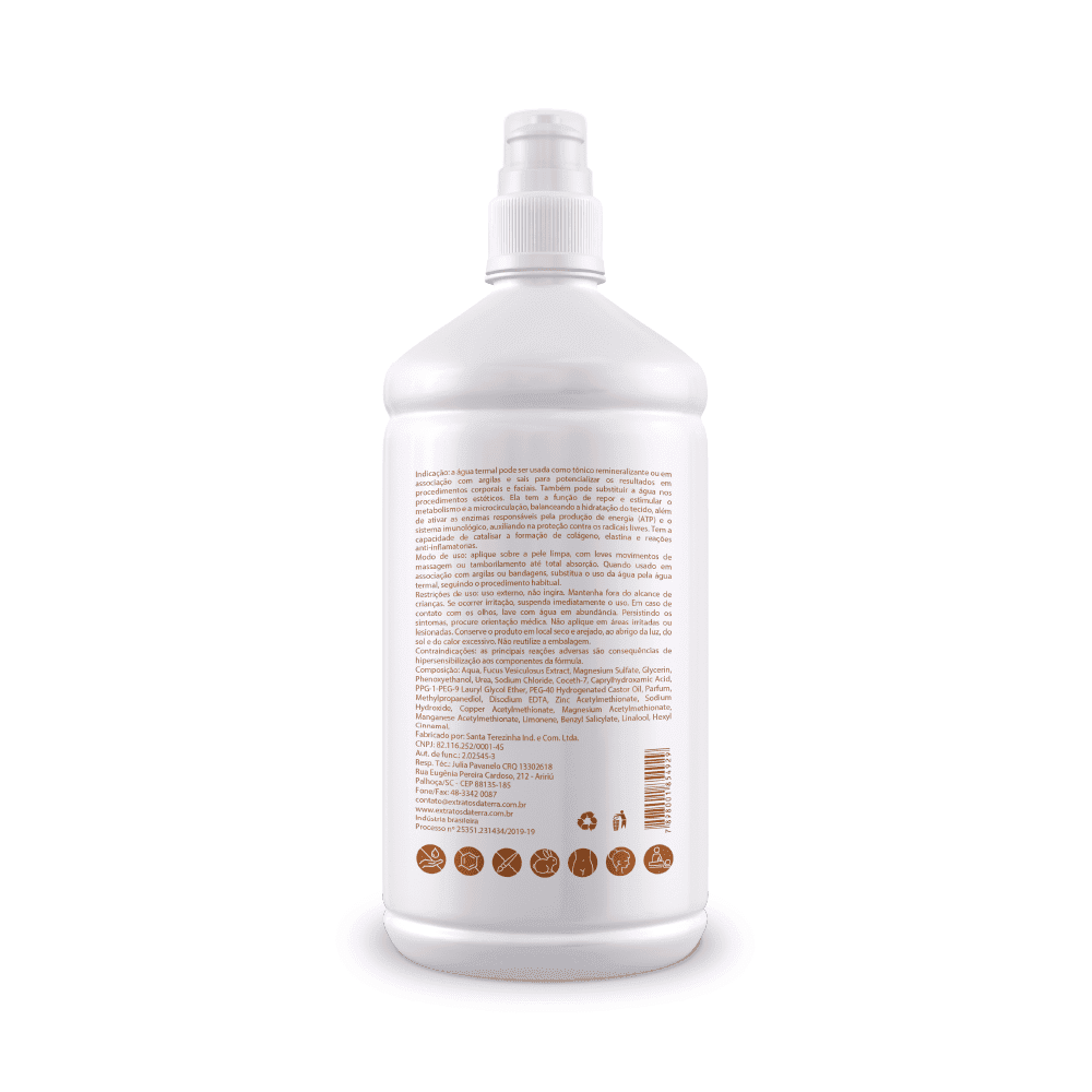 Bio Sal Agua Termal 500 ml | Dermocosmético Vegano