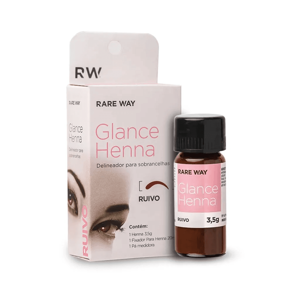 Kit Glance Henna Ruivo 35gr