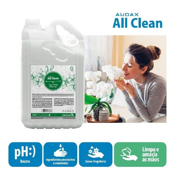 Sabonete Liquido Orquideas Brancas 5L