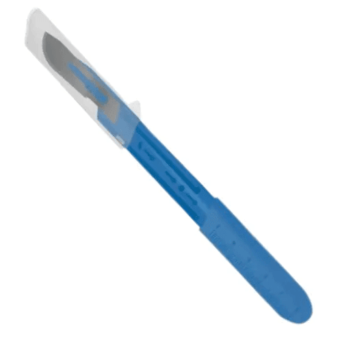 Bisturi Descartavel com Dispositivo Seguranca N10 Carbono c10