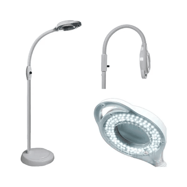 Luminária lupa flexível fixa 110V
