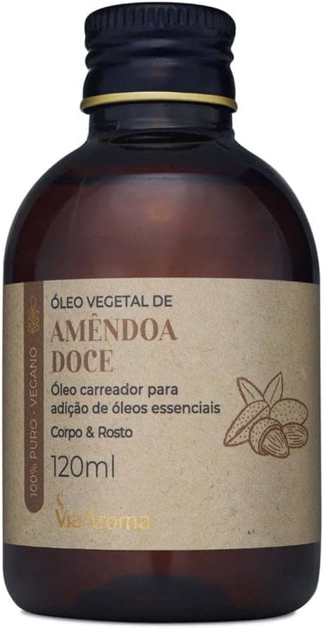 Oleo Vegetal Carreador Amendoa Doce Basic 120ml