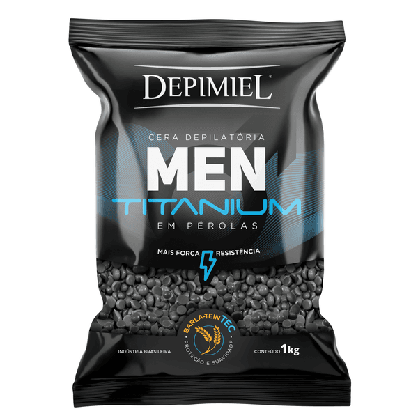 Cera Deo Titanium Men 1000g Depimiel