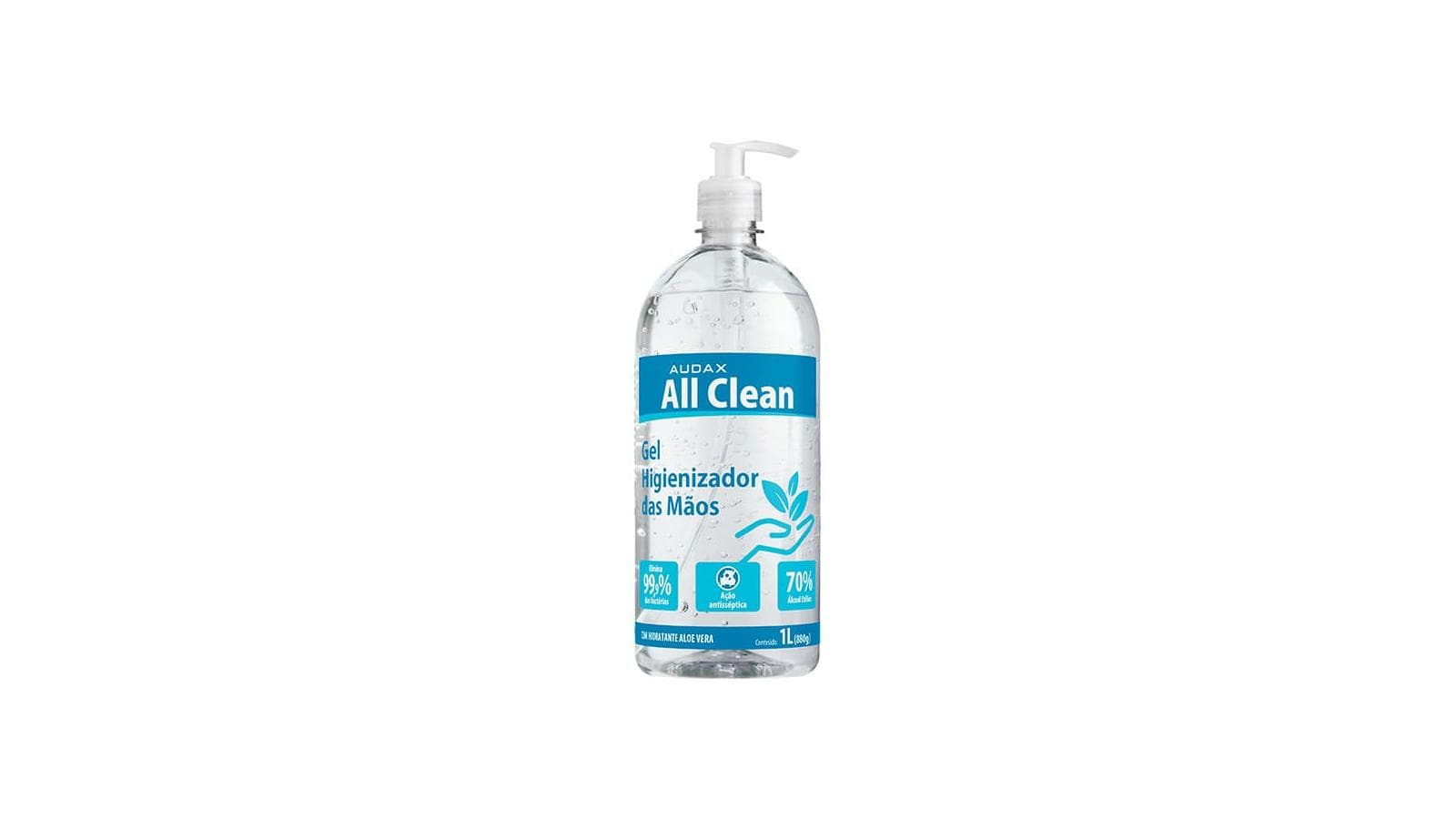 Alcool em Gel 70 com Pump 1L
