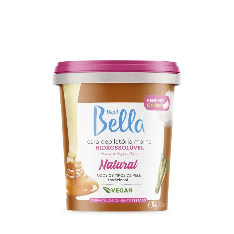 DBELLA Cera Hidrossolúvel Natural 600g