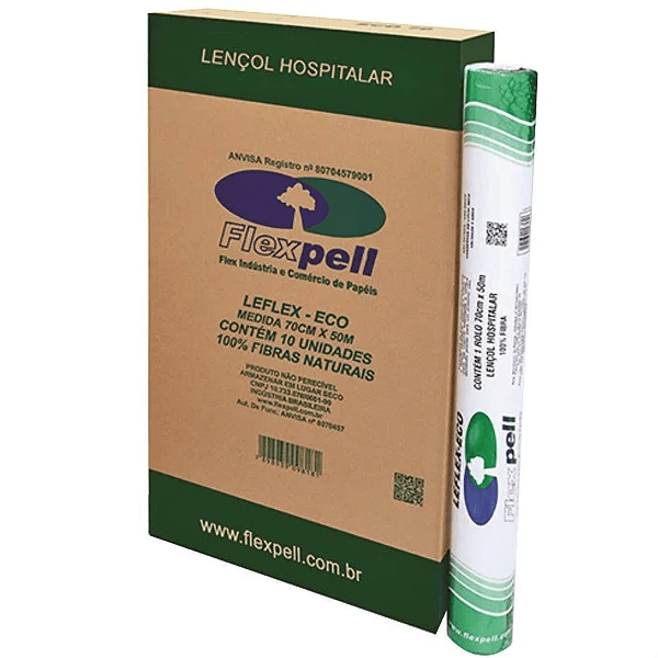 Papel Lencol Leflex Eco 70cm x 50m