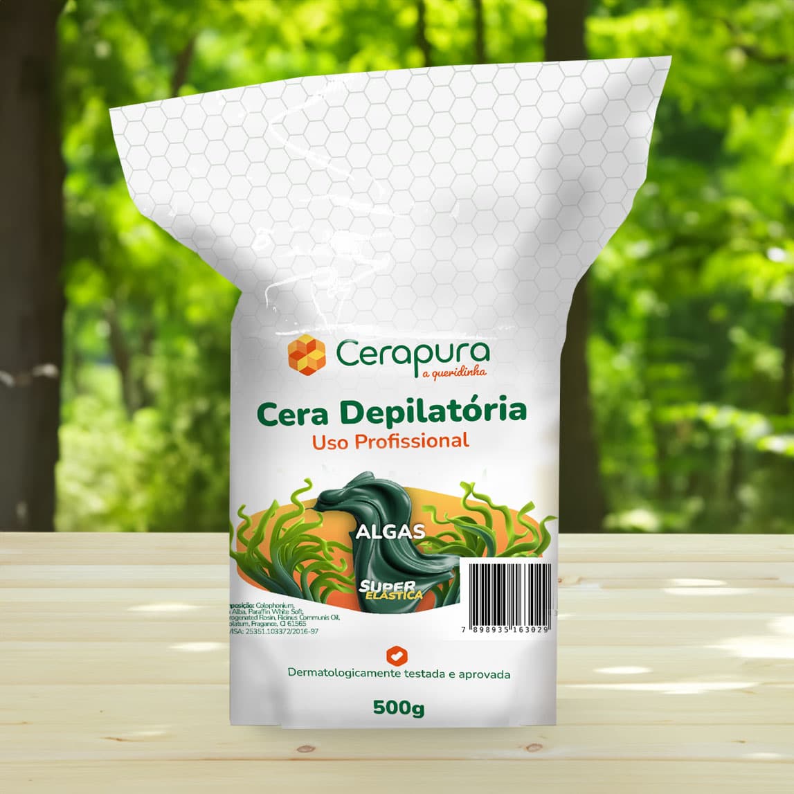 CERA PURA ALGAS - 500G
