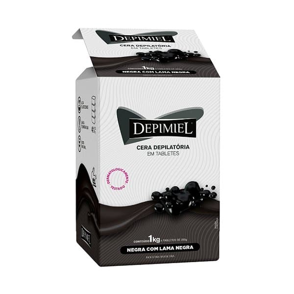 Cera Deo Negra 1000g 4 Tabletes