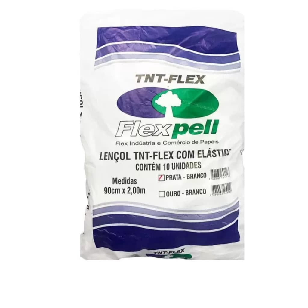 LENCOL TNT FLEXPELL 90cm X 2,00m C/E BRANCO
