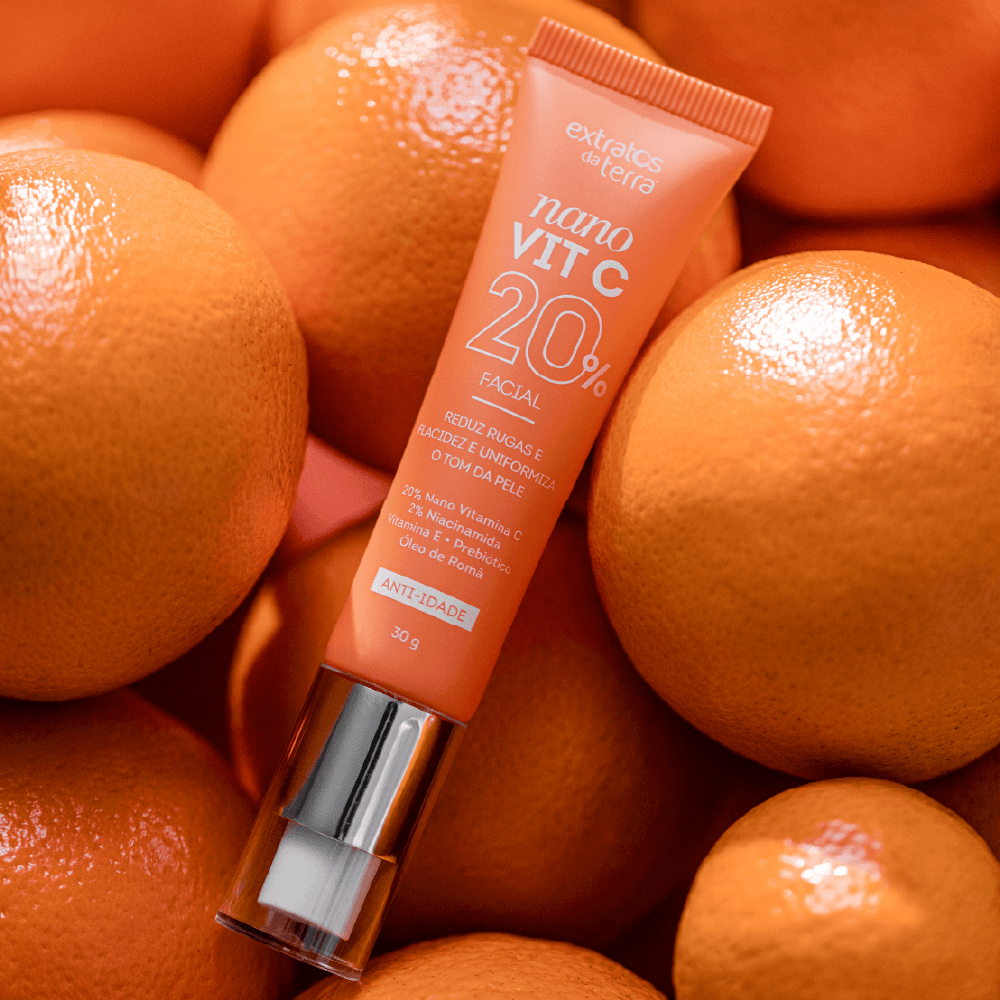 Vitamina C Nano Vit C20 | Dermocosmético Vegano