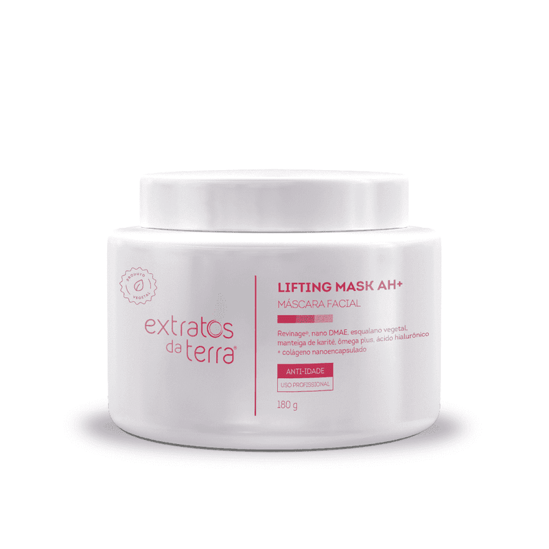 Lifting Mask Ah+ Máscara Facial - 180 g | Dermocosmético Vegano