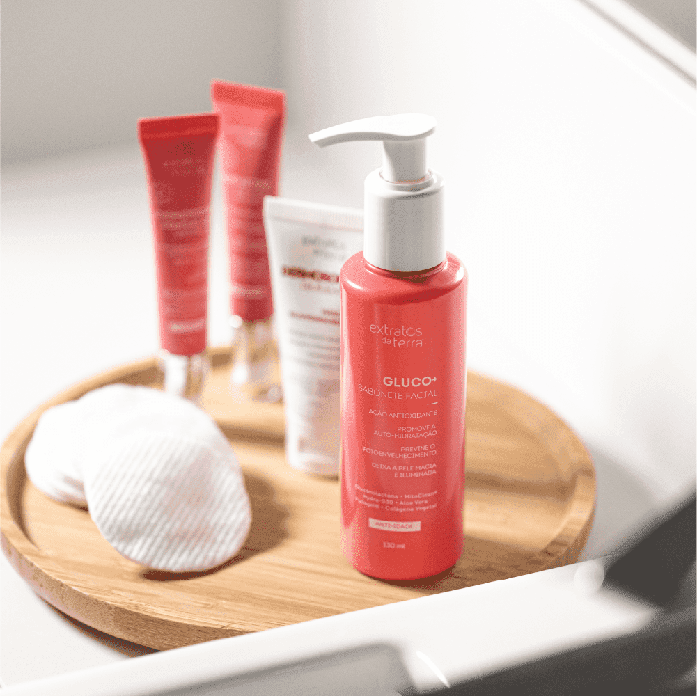 Gluco+ Sabonete Facial 130 ml | Dermocosmético Vegano