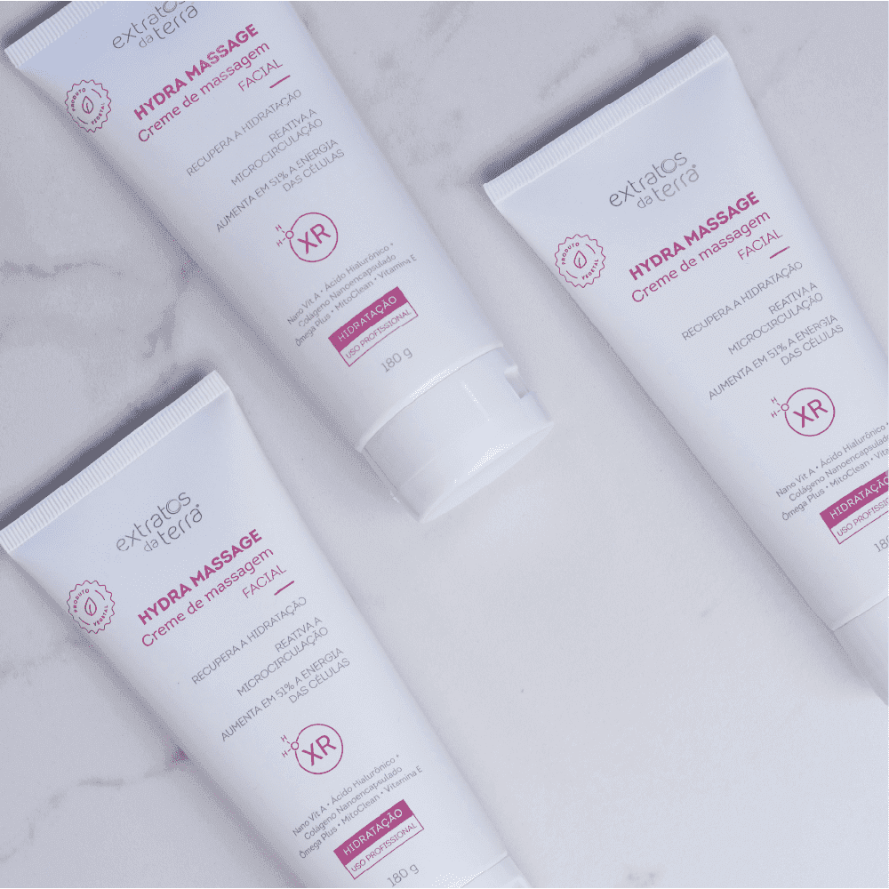 Hydra Massage Xr - Creme De Massagem - 180 g | Dermocosmético Vegano