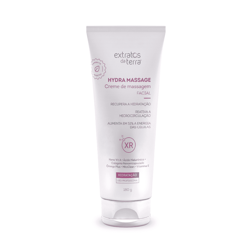 Hydra Massage Xr - Creme De Massagem - 180 g | Dermocosmético Vegano