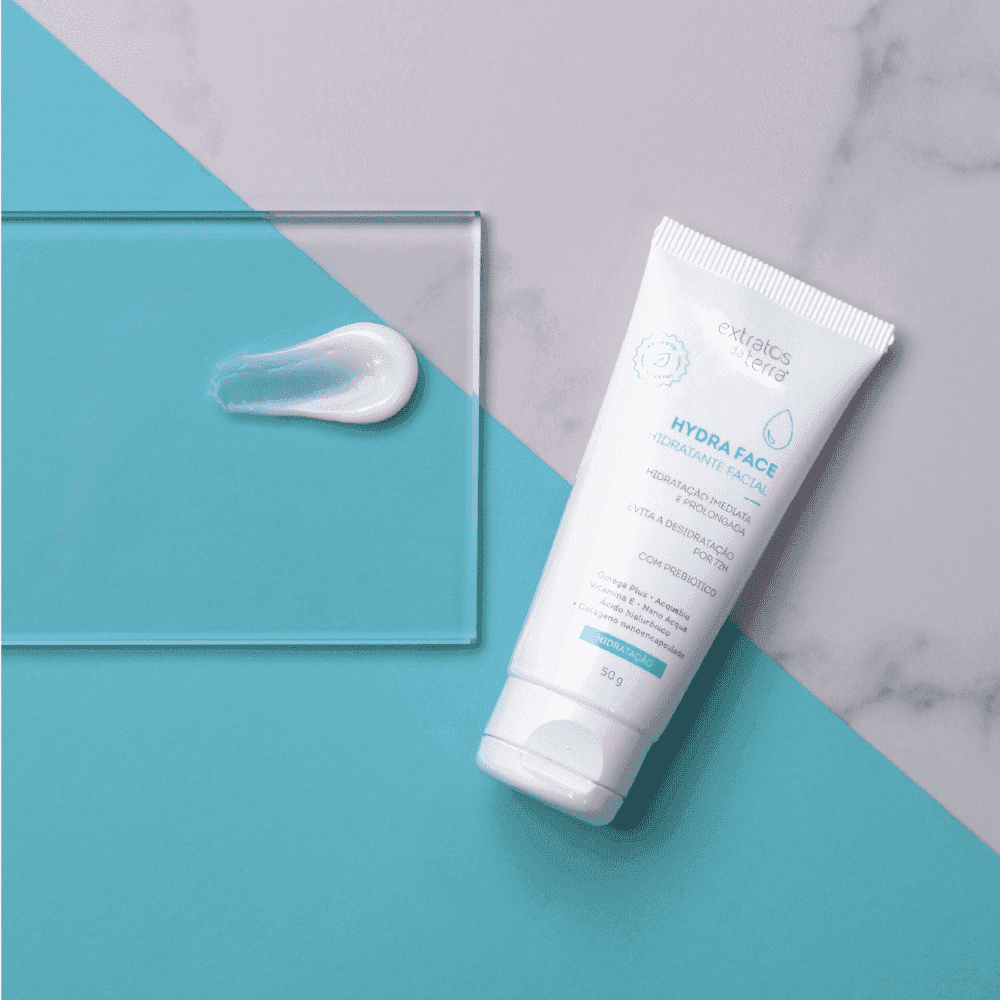 Hydra Face - Hidratante Facial 50 g | Dermocosmético Vegano