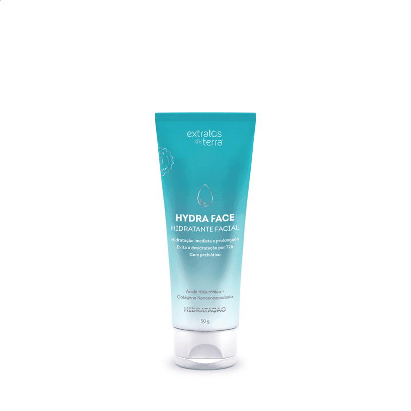 Hydra Face - Hidratante Facial 50 g | Dermocosmético Vegano