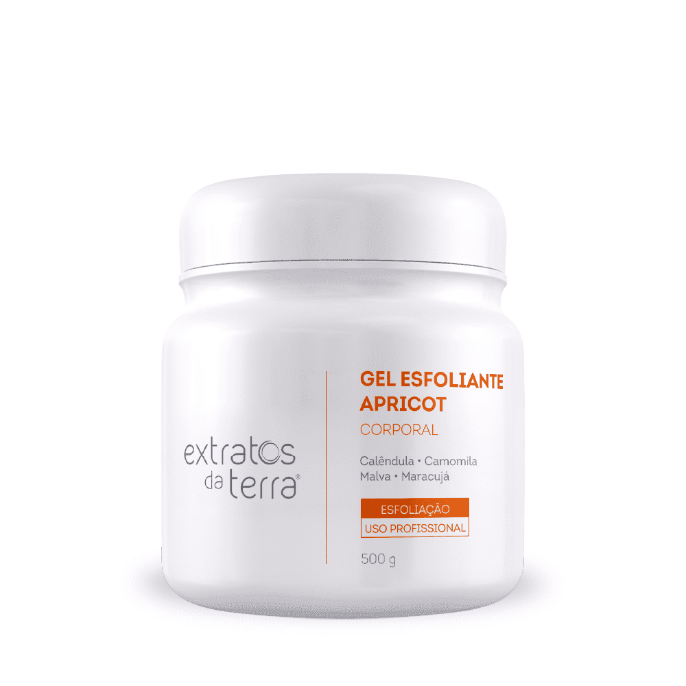 Gel Esfoliante Corporal Com Semente De Apricot 500 G