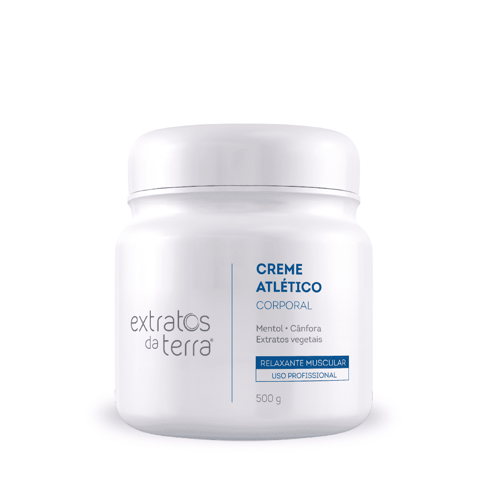 Atlético Creme De Massagem 500 g | Dermocosmético Vegano