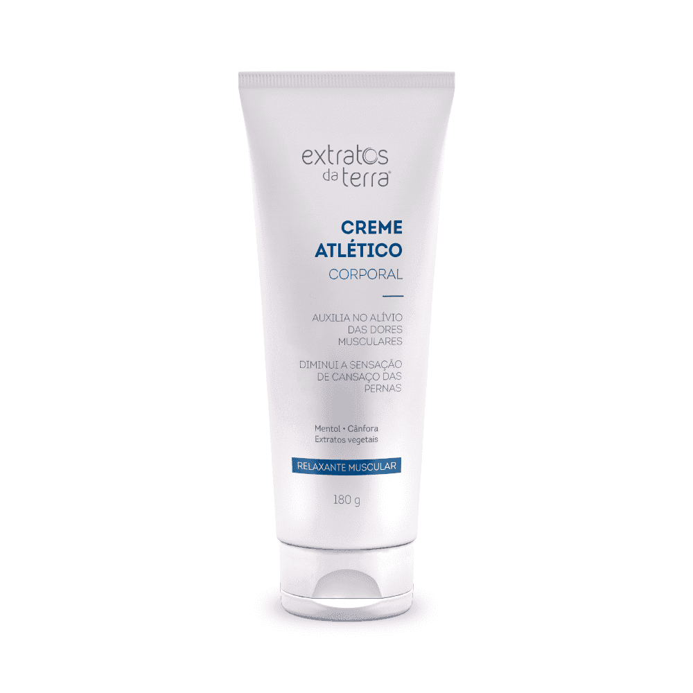 Creme Atlético Corporal 180 g | Dermocosmético Vegano