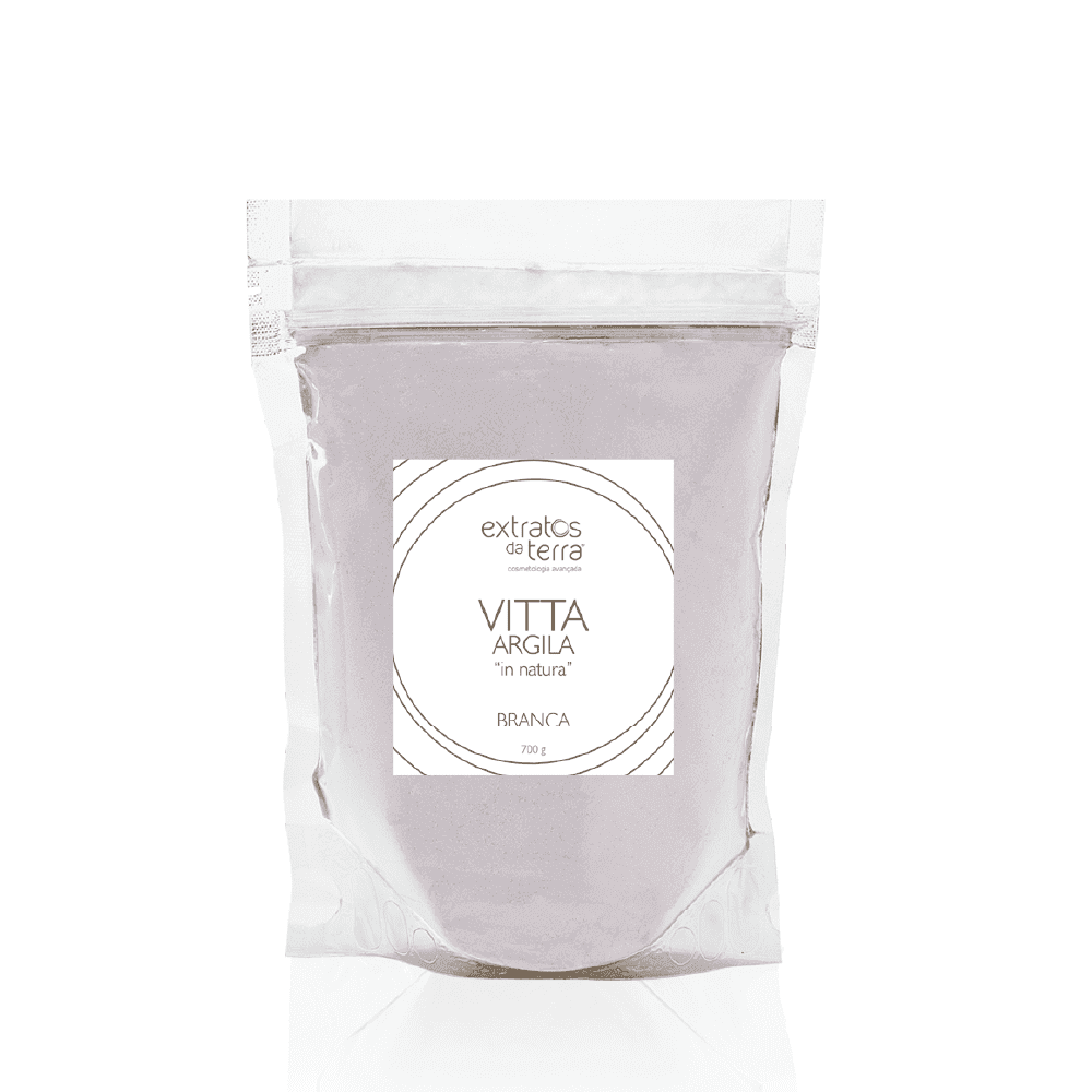 Vitta Argila Branca In Natura 700 g | Dermocosmético Vegano
