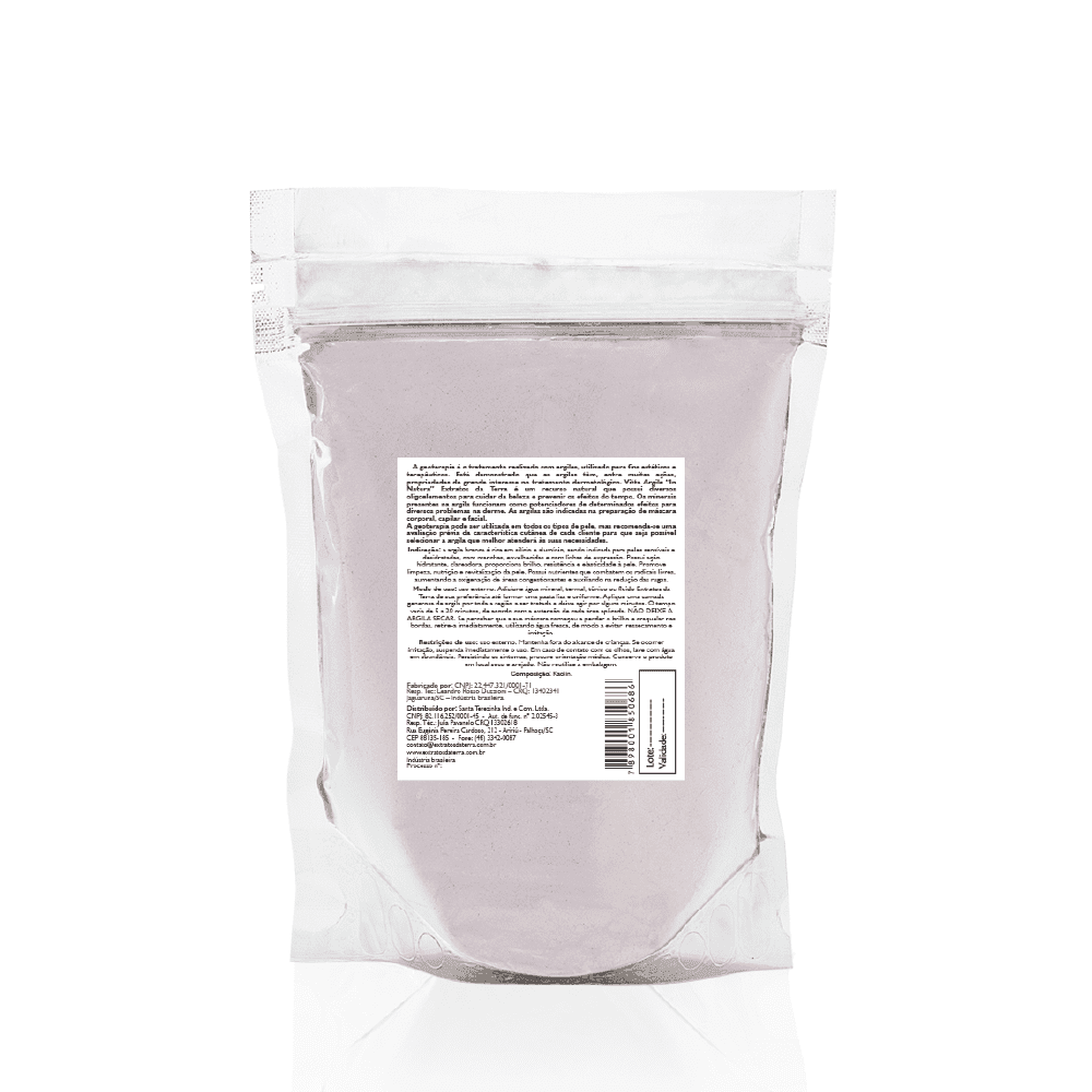 Vitta Argila Branca In Natura 700 g | Dermocosmético Vegano
