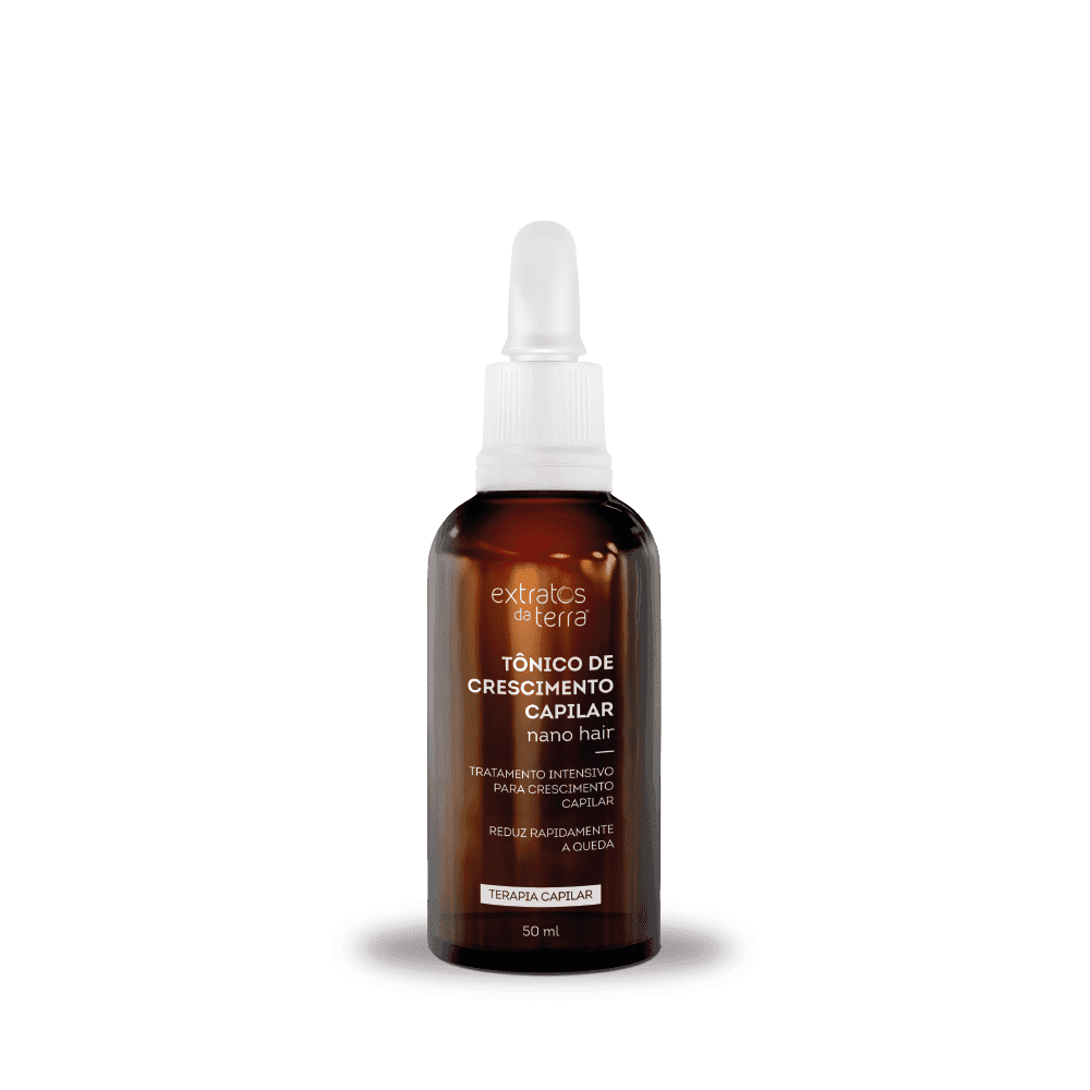 Terapia Capilar Tônico Nano Hair 50 ml | Dermocosmético Vegano