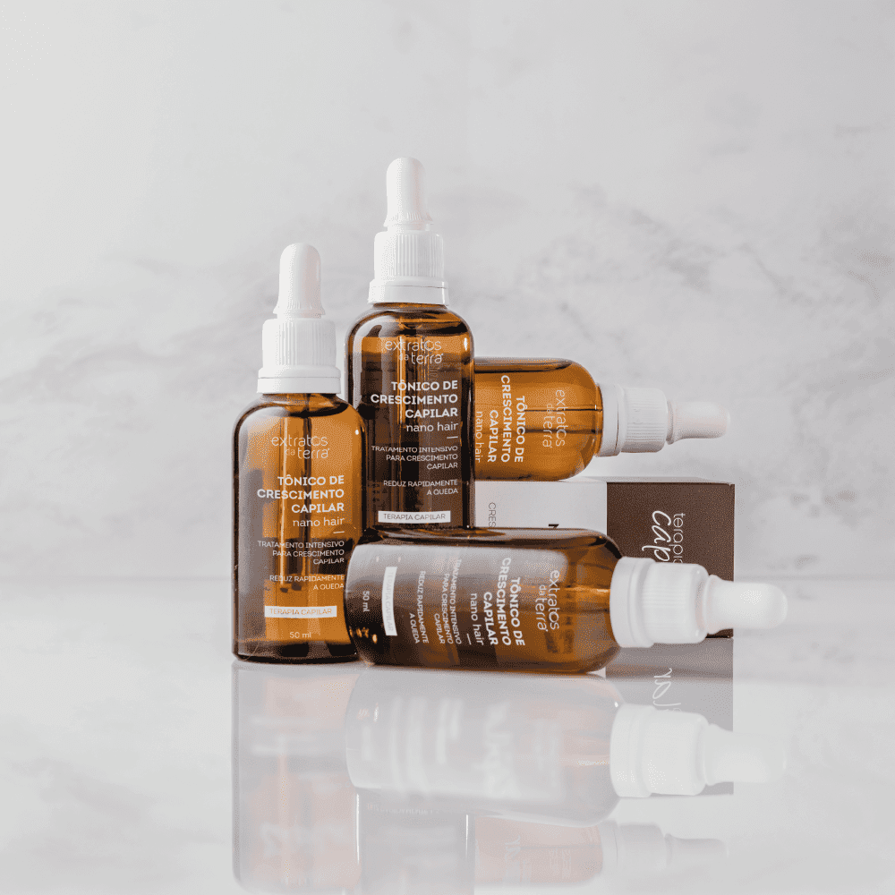 Terapia Capilar Tônico Nano Hair 50 ml | Dermocosmético Vegano