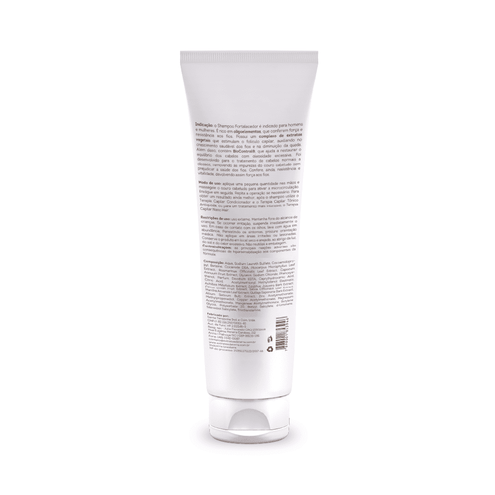Terapia Capilar Shampoo Fortalecedor 250 ml | Dermocosmético Vegano