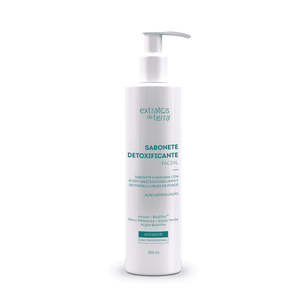 Sabonete Detoxificante 250 ml | Dermocosmético Vegano