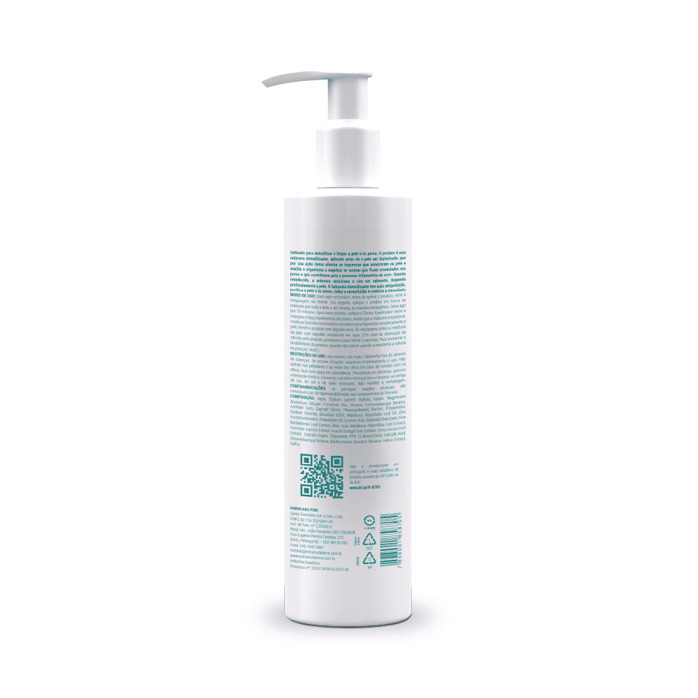 Sabonete Detoxificante 250 ml | Dermocosmético Vegano