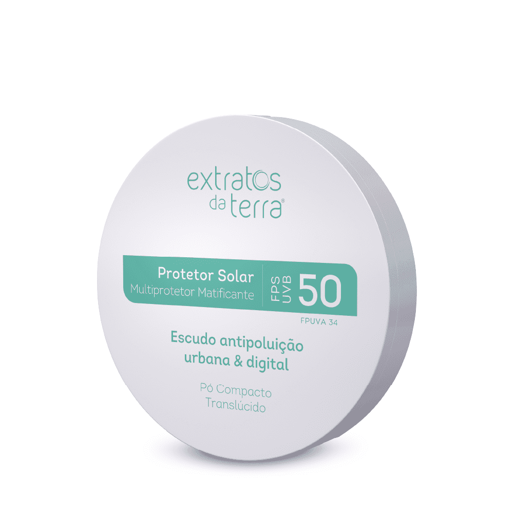 Multiprotetor Matificante Pó Compacto Fps 50 | Dermocosmético Vegano