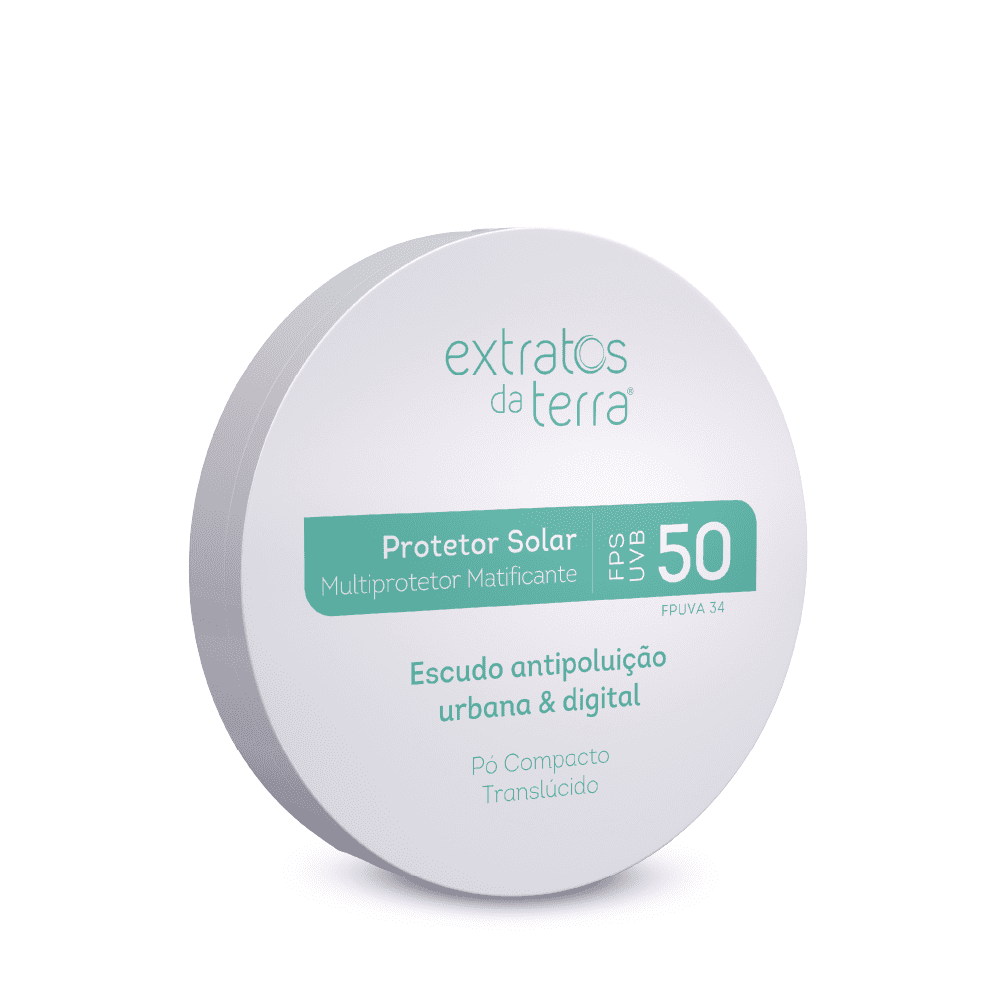 Multiprotetor Matificante Pó Compacto Fps 50 | Dermocosmético Vegano