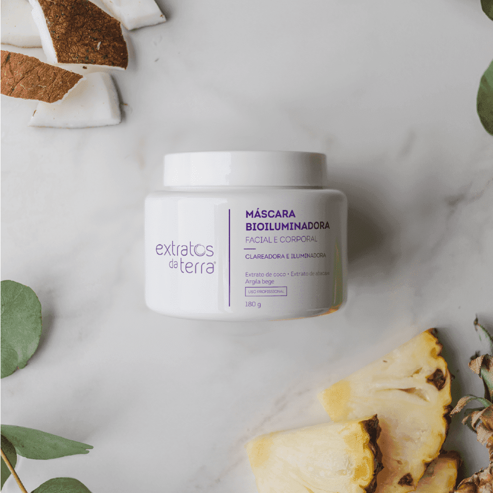 Máscara Bioiluminadora 180 g | Dermocosmético Vegano