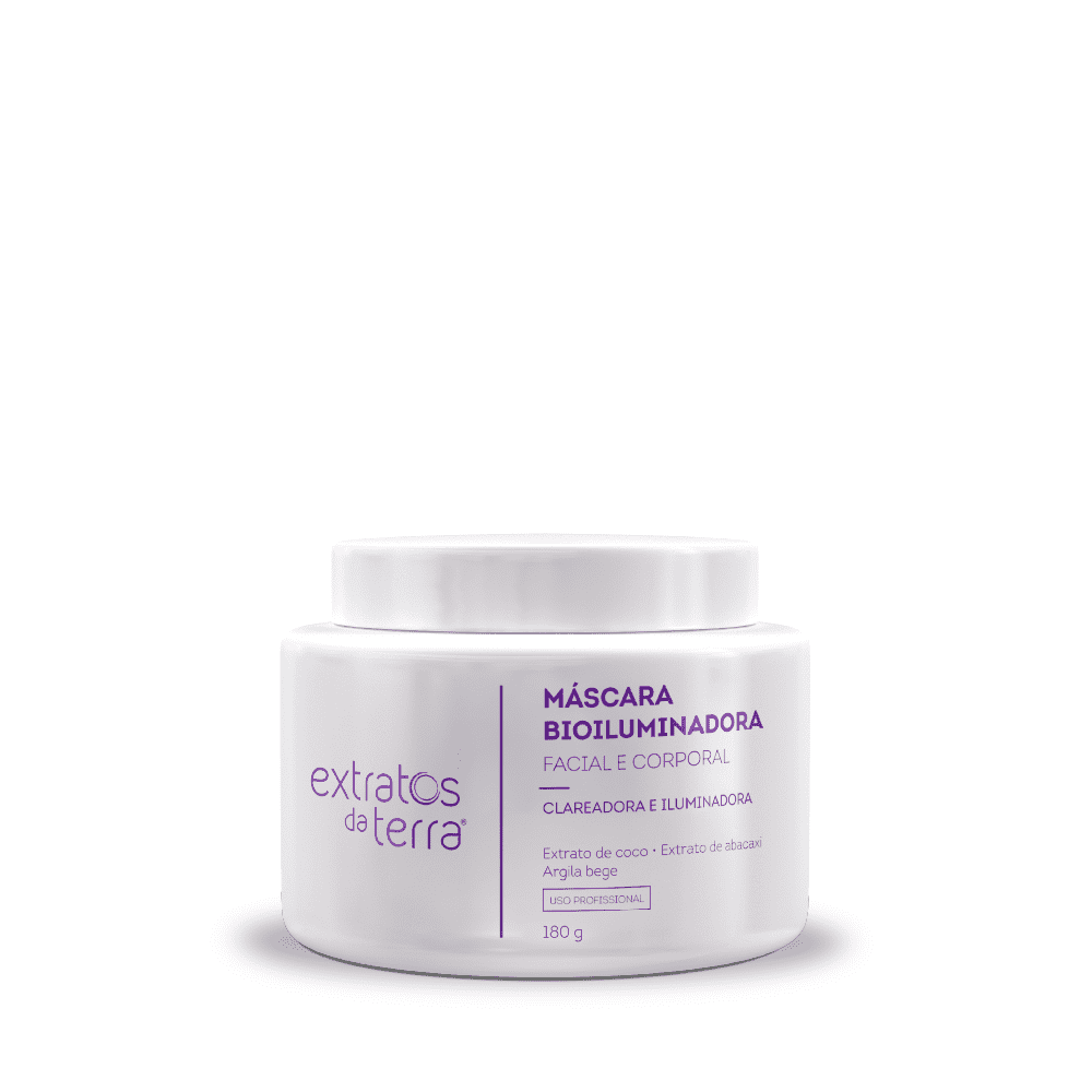 Máscara Bioiluminadora 180 g | Dermocosmético Vegano