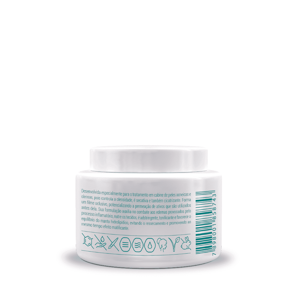 Máscara Antioleosidade 180 g | Dermocosmético Vegano
