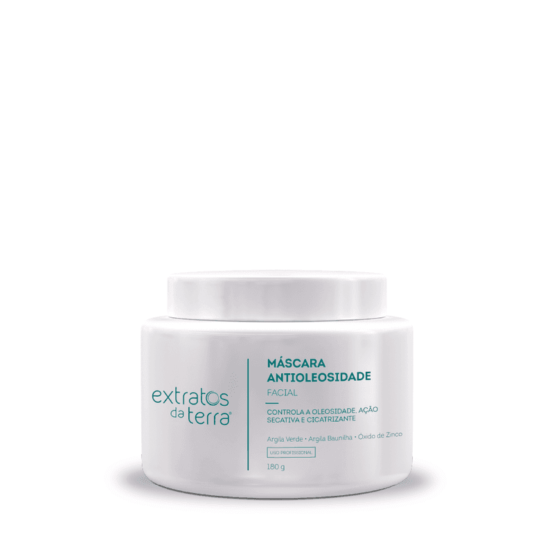 Máscara Antioleosidade 180 g | Dermocosmético Vegano