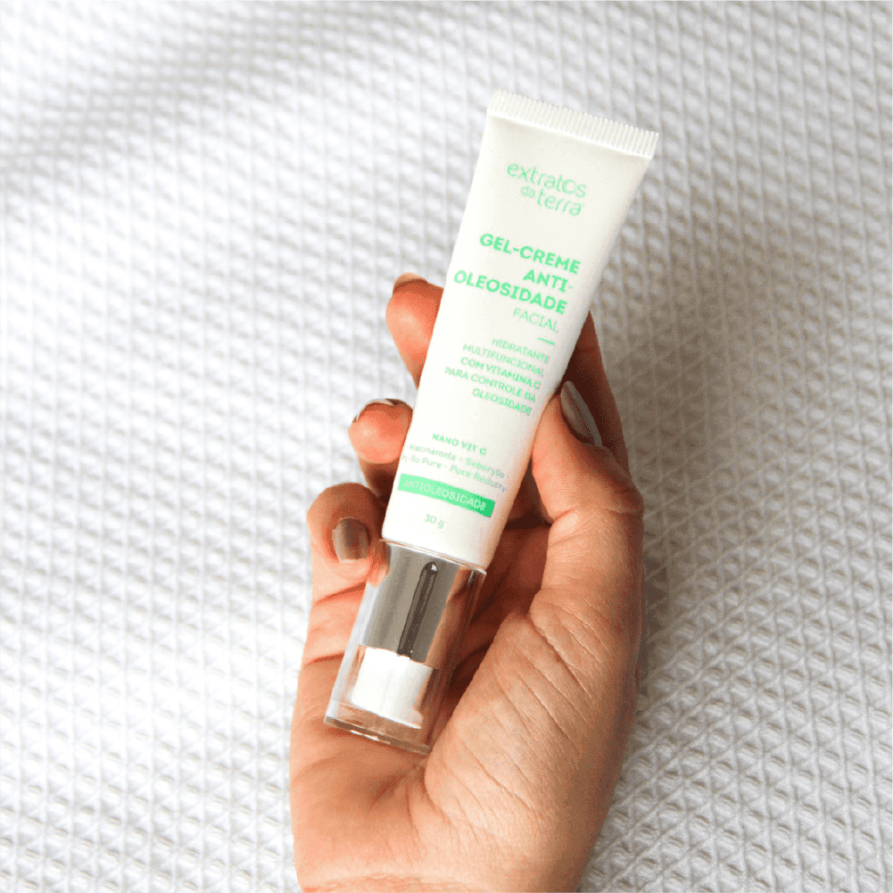 Gel-Creme Antioleosidade 30 g | Dermocosmético Vegano