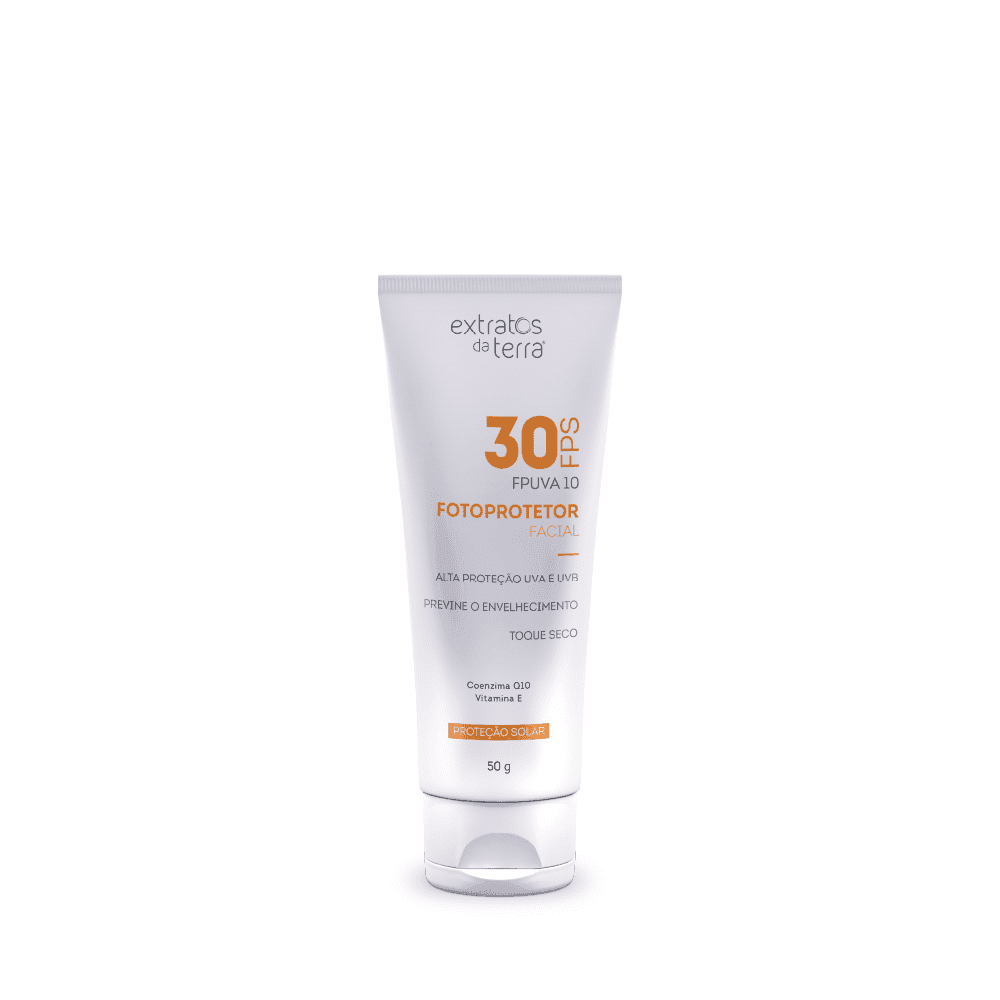 Fotoprotetor Facial Fps 30 - 50 g | Dermocosmético Vegano