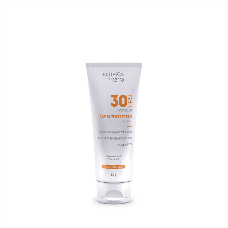 Fotoprotetor Facial Fps 30 - 50 g | Dermocosmético Vegano