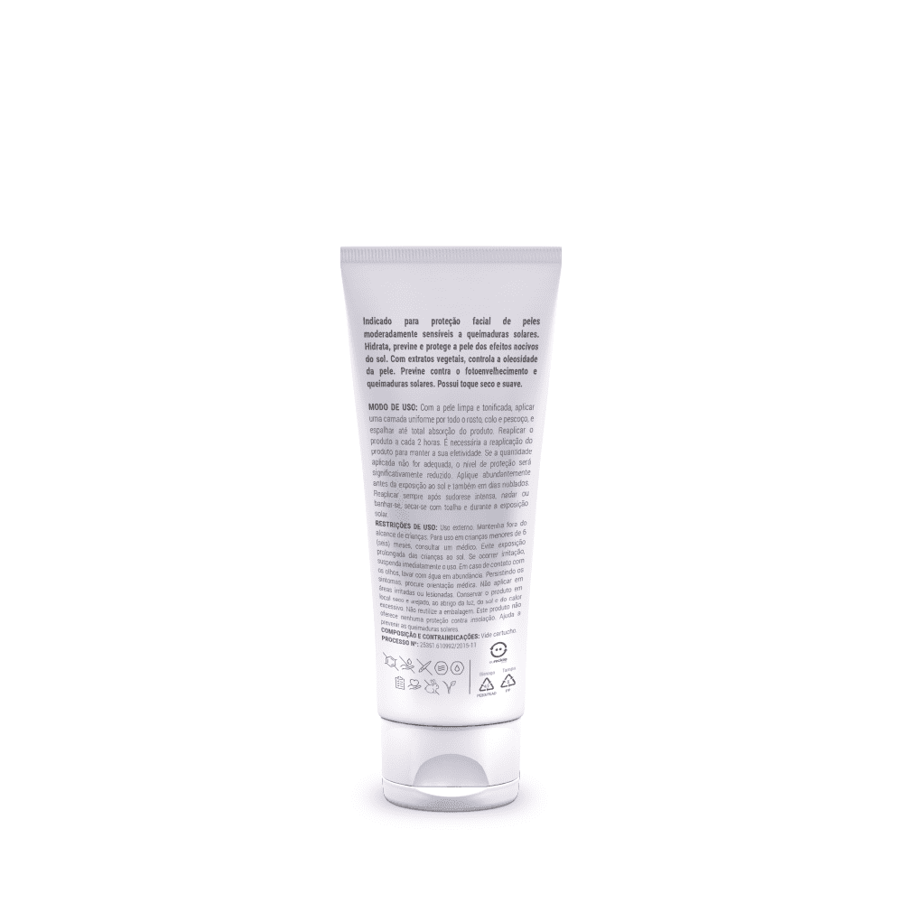 Fotoprotetor Facial Fps 20 - 50 g | Dermocosmético Vegano