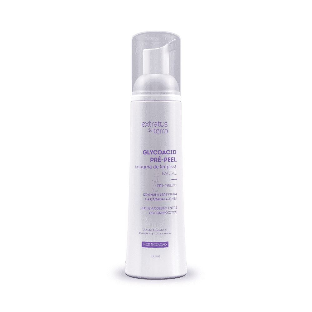 Glycoacid Pré-Peel Espuma De Limpeza Pré-Peeling 150ml | Dermocosmético Vegano