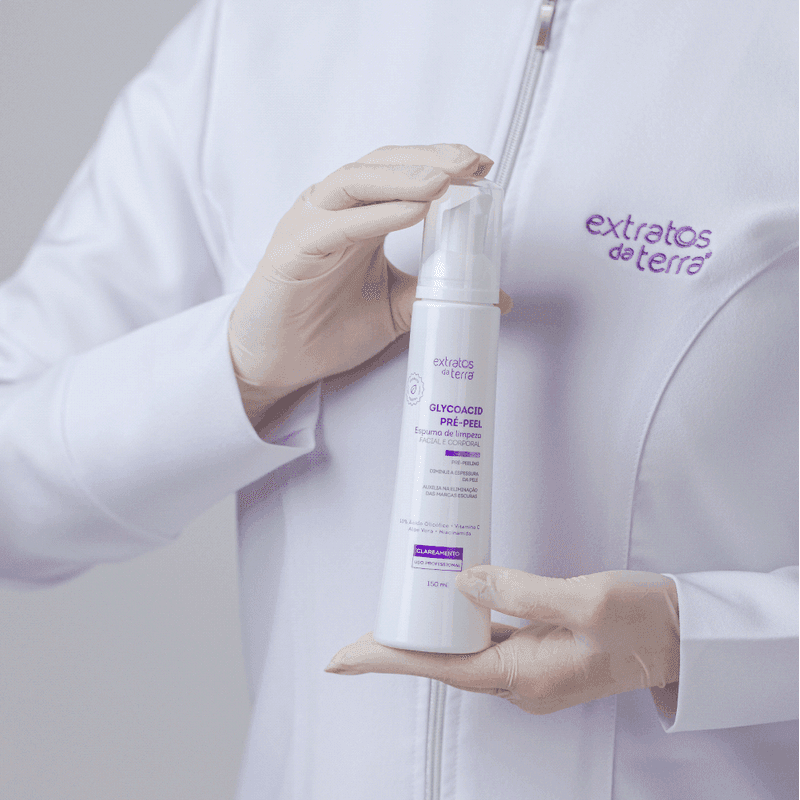 Glycoacid Pré-Peel Espuma De Limpeza Pré-Peeling 150ml | Dermocosmético Vegano