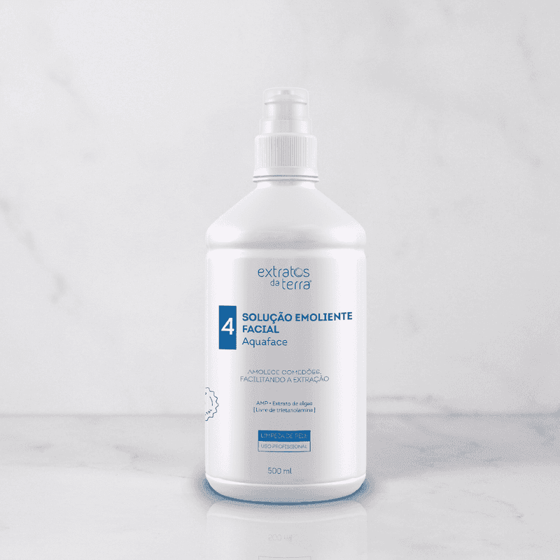 Aquaface Solução Emoliente 500 ml | Dermocosmético Vegano