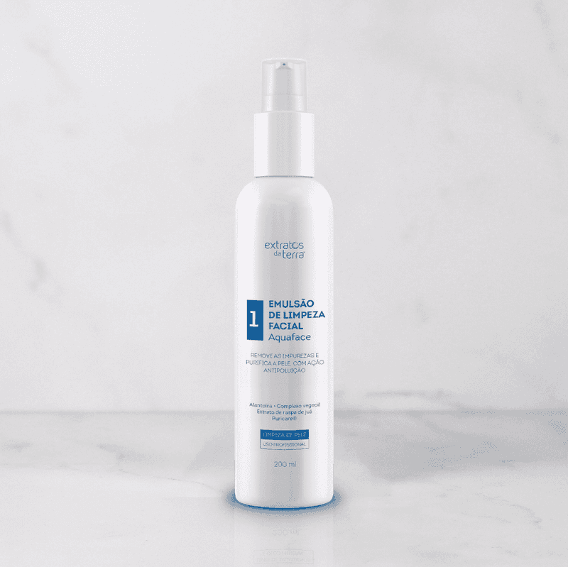 Aquaface Emulsão De Limpeza Facial 200 ml | Dermocosmético Vegano