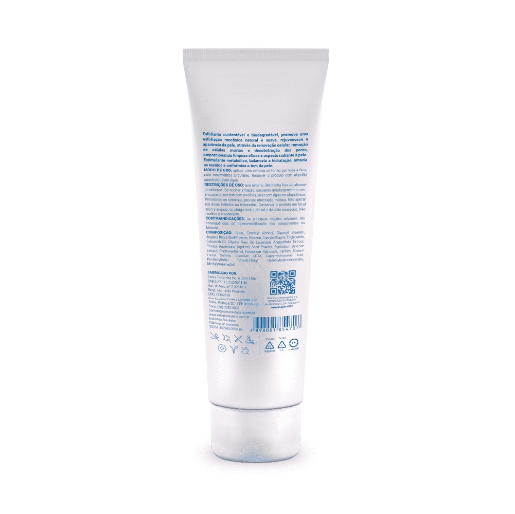 Aquaface Creme Esfoliante Facial 250 g | Dermocosmético Vegano