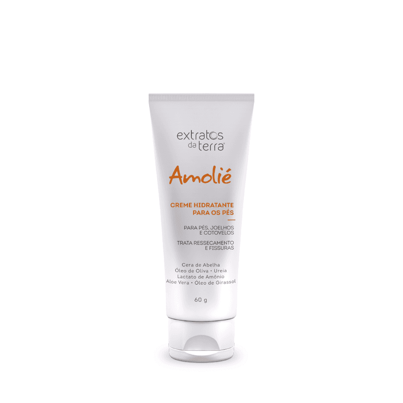 Amolié Creme Hidratante Para Os Pés 60 g | Dermocosmético Vegano