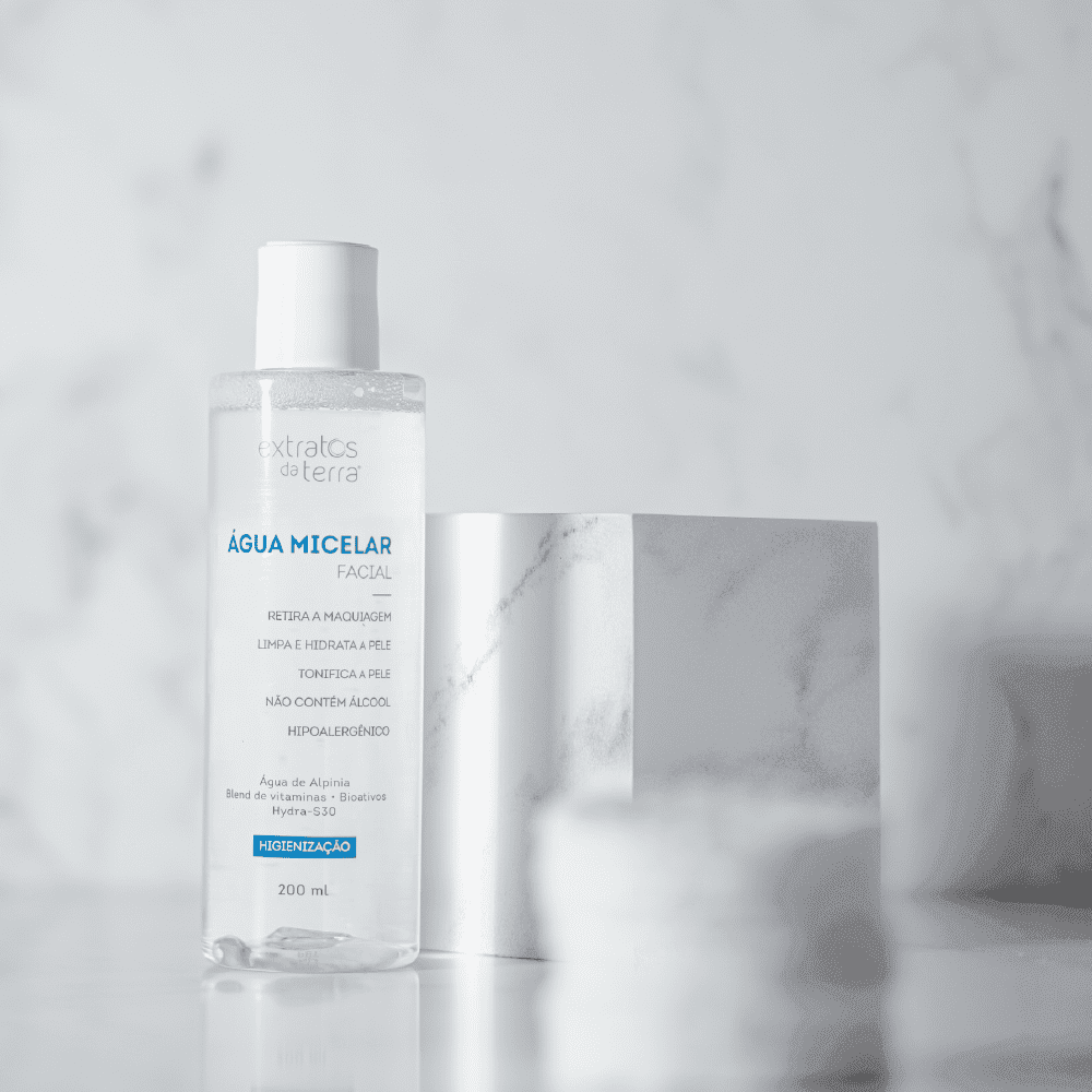 Água Micelar 200 ml | Dermocosmético Vegano